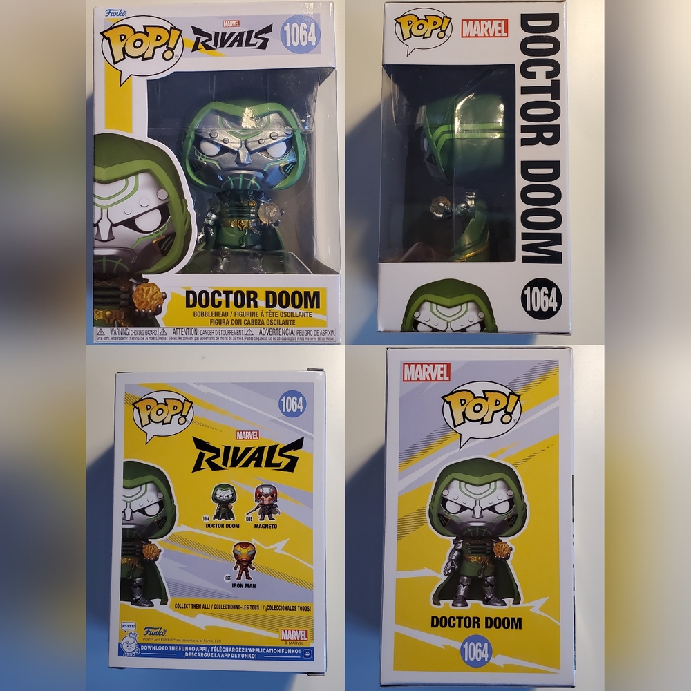 NEW Funko POP Marvel Doctor Doom 1064